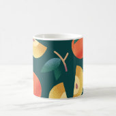 Mug Apple Delight : Vert Foncé Sans Couleur. (Centre)
