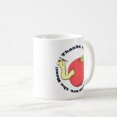 Mug Apple du professeur attaquent (Devant droit)