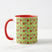 Mug Apple et motif de tarte (Gauche)