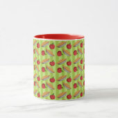 Mug Apple et motif de tarte (Centre)