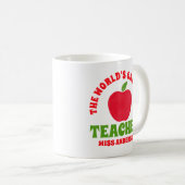 Mug Apple, le plus grand enseignant du monde (Devant droit)