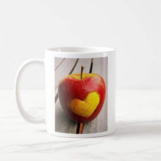 Mug "Apple Love" Jolie photo. Acheter maintenant (Gauche)