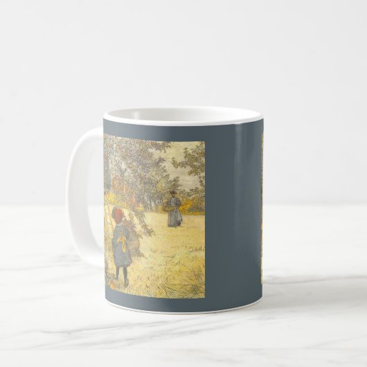 Mug Apple moissonnent par Carl Larsson (Devant gauche)