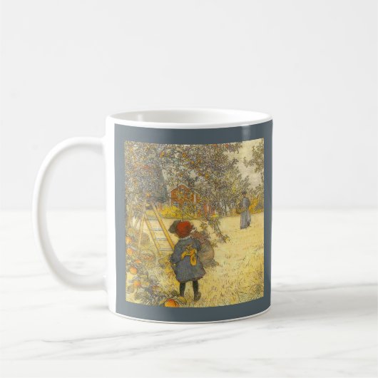 Mug Apple moissonnent par Carl Larsson (Gauche)