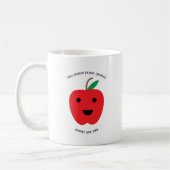 Mug Apple Orchard Kawaii Rouge Personnaliser (Gauche)