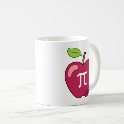 Mug Apple pi (Devant droit)