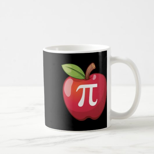 Mug Apple Pi - Les professeurs de maths des amoureux d (Droite)