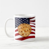 Mug Apple Pie with American Flag (Gauche)