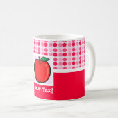 Mug Apple rouge (Devant droit)