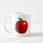 Mug Apple rouge (Gauche)