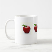 Mug Apple rouge attaquent (Gauche)