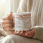 Mug Apple Spice Tea Recipe Fall Kitchen