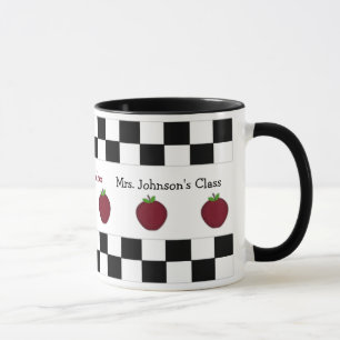 Mug Apple Teacher personnalisé