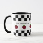 Mug Apple Teacher personnalisé (Gauche)