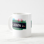 MUG APPLICATION DE PELOUSE (Devant gauche)