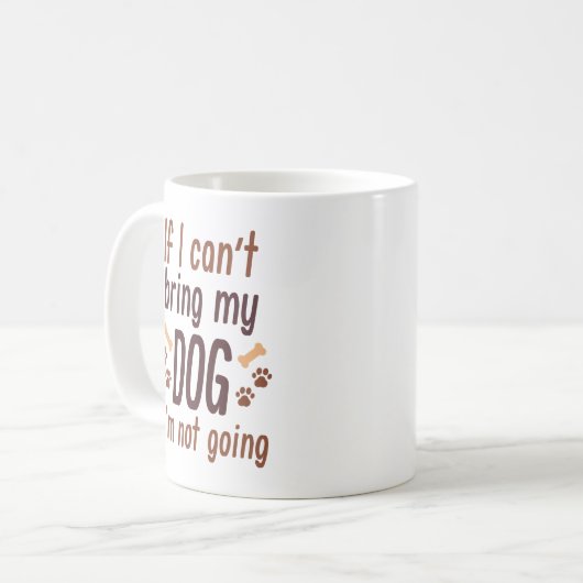 Mug Apporte mon chien (Devant gauche)