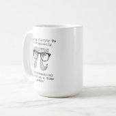 Mug Apporter de la clarté à la complexité mathématique (Devant gauche)