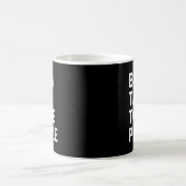 Mug Apporter le tapotement au rythme de danse de devis (Centre)