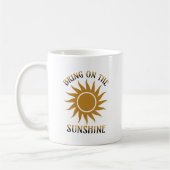 Mug Apportez le soleil doré (Gauche)