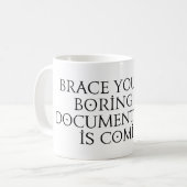 Mug Apportez-vous une documentation api ennuyeuse qui  (Devant gauche)