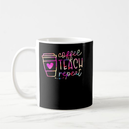 Mug Appréciation de l'enseignant à répétition Apprécia (Gauche)