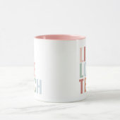 Mug Appréciation de l'enseignant de l'arc-en-ciel (Centre)