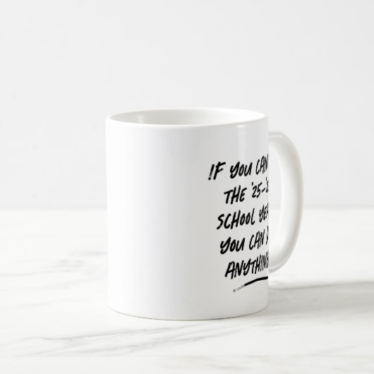 Mug Appréciation de l'enseignant drôle d'inspiration (Devant droit)