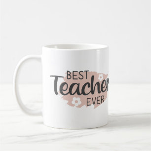 Mug Appréciation de l'enseignant Meilleur enseignant j