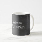 Mug Appréciation de l'enseignant | Tableau (Devant droit)