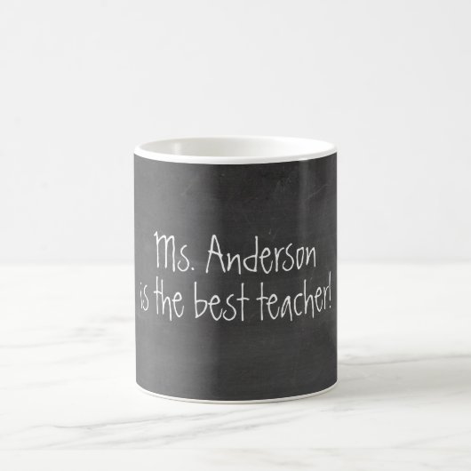Mug Appréciation de l'enseignant | Tableau (Centre)