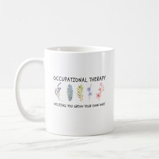 Mug Appréciation de l'ergothérapeute (Gauche)
