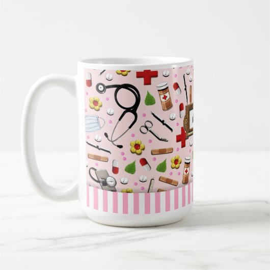 Mug Appréciation des infirmières (Gauche)