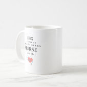 Mug Appréciation des infirmières exceptionnelles (Devant gauche)