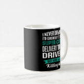 Mug Appréciation du conducteur de camion de livraison (Devant droit)