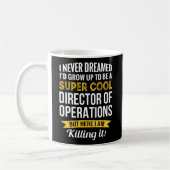 Mug Appréciation Du Directeur Des Opérations (Gauche)