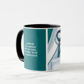 Mug Appréciation du docteur, cadeau de jour des médeci (Devant gauche)