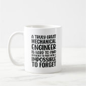 Mug Appréciation du génie mécanique (Gauche)