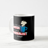 Mug Appréciation du journaliste et café (Devant gauche)