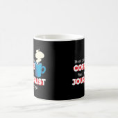 Mug Appréciation du journaliste et café (Centre)