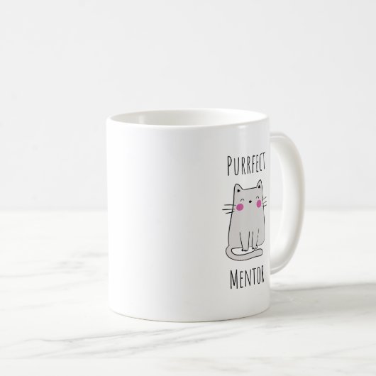 Mug Appréciation du Mentor Enseignant Retraite Entraîn (Devant droit)