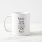 Mug Appréciation du Mentor Enseignant Retraite Entraîn (Gauche)