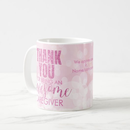 Mug Appréciation du Merci prodigieuse (Devant gauche)