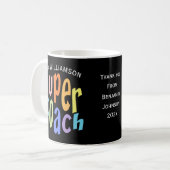 Mug Appréciation du Merci Super Coach (Devant gauche)