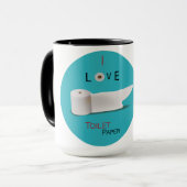 Mug Appréciation du papier de toilette (Devant gauche)