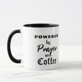 Mug Appréciation du pasteur alimentée par le café de p (Gauche)