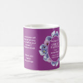 Mug Appréciation du pasteur floral (Devant droit)
