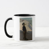 Mug Apprécier la vie, Volendam, Zuider Zee (Gauche)