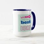 Mug Appréciez la vie (Devant droit)