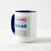Mug Appréciez la vie (Devant gauche)