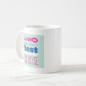 Mug Appréciez la vie (Devant gauche)
